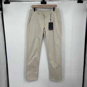 Bonobos Men's Original Stretch Washed Chino Pants Slim Fit Khaki Tan Size 32 X 3